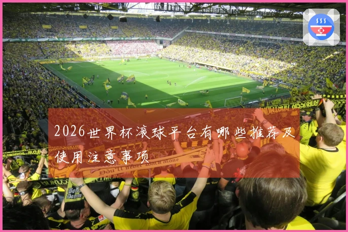 2026世界杯滚球平台有哪些推荐及使用注意事项